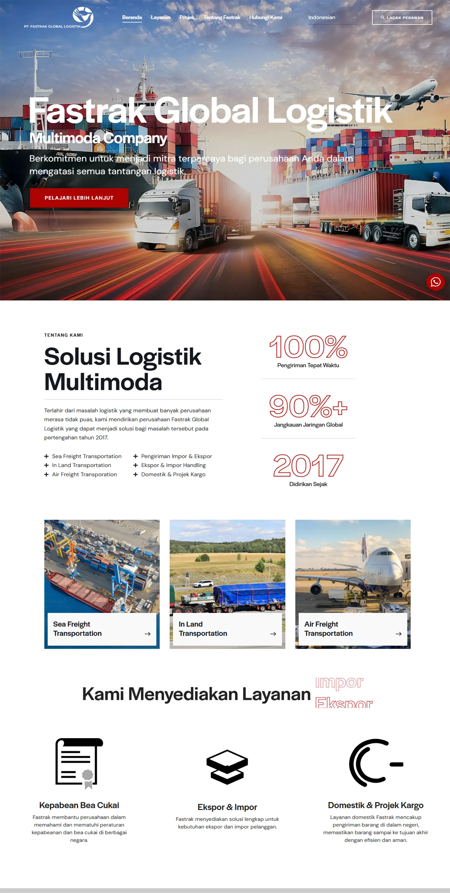 Fastrak Website